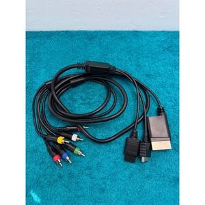 Universal Component AV Cable for Wii PS2 PS3 Xbox 360 HDTV TV Switch Black